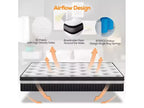 Materasso Queen da 14 Pollici in Scatola, Memory Gel e Molle Insacchettate Indipendenti, Sostenuto, Rinfrescante, Certificato CertiPUR-US