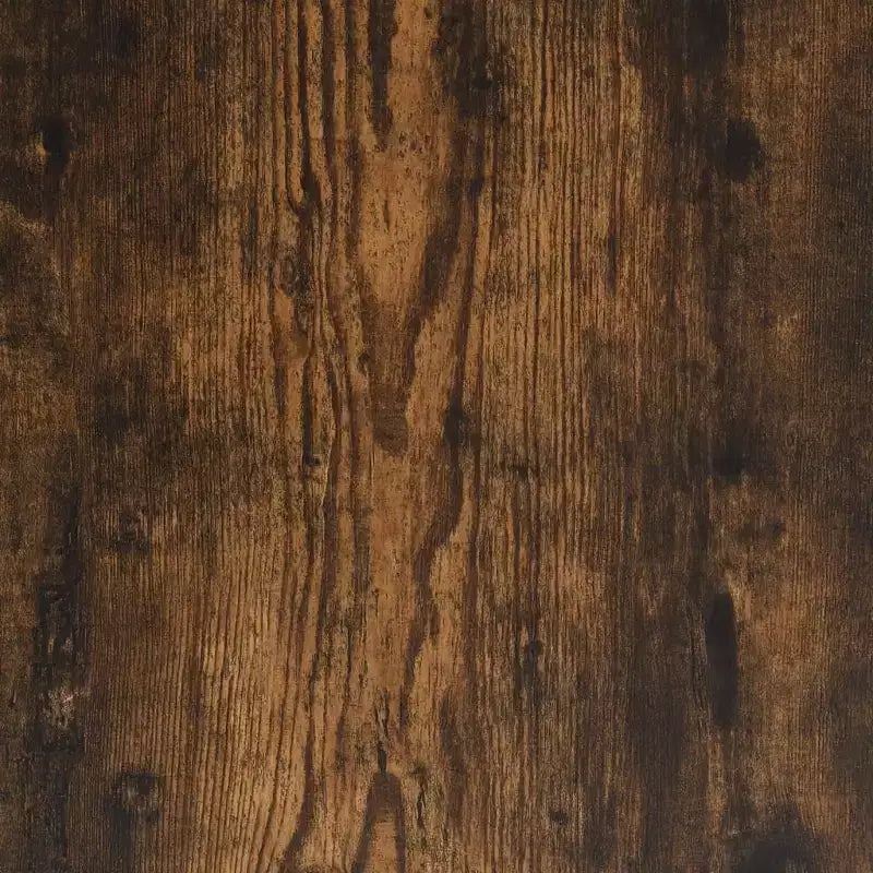Scrivania angolare nera in legno multistrato con piedini regolabili
