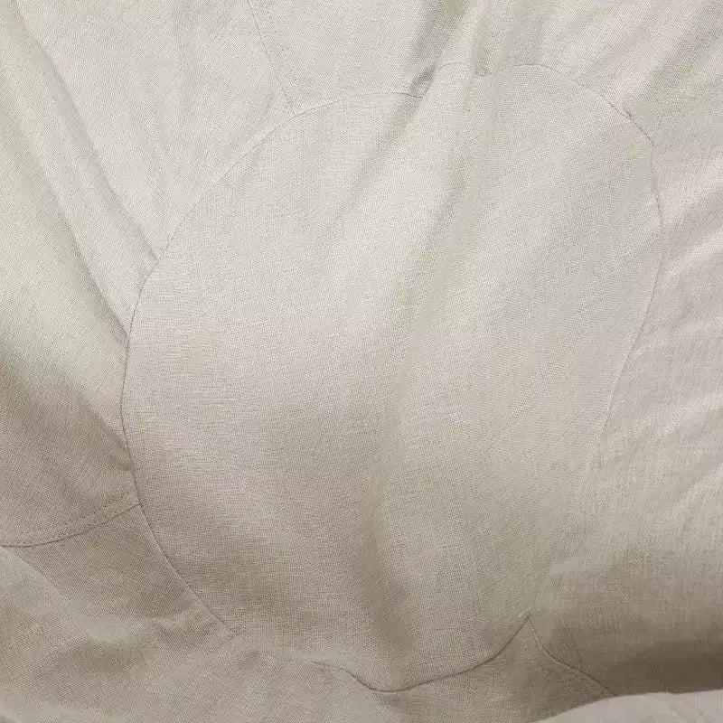 Poltrona Sacco Rotonda da 5 FT, Poltrona da Pavimento a Sacco in Ecopelle, Comoda Poltrona Divano per Soggiorno, Camera da Letto