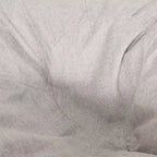 Poltrona Sacco Rotonda da 5 FT, Poltrona da Pavimento a Sacco in Ecopelle, Comoda Poltrona Divano per Soggiorno, Camera da Letto