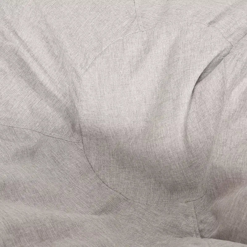 Poltrona a sacco arrotondata da 1,5 metri, divano da pavimento in ecopelle facile da pulire, comoda poltrona per soggiorno e camera da letto