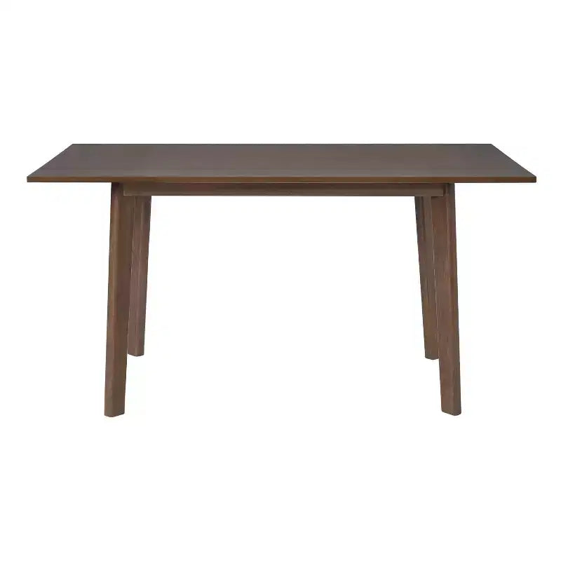Tavolo da pranzo rustico in stile fattoria con struttura in legno massello, tavolo da pranzo moderno minimalista per cucina, sala da pranzo, soggiorno