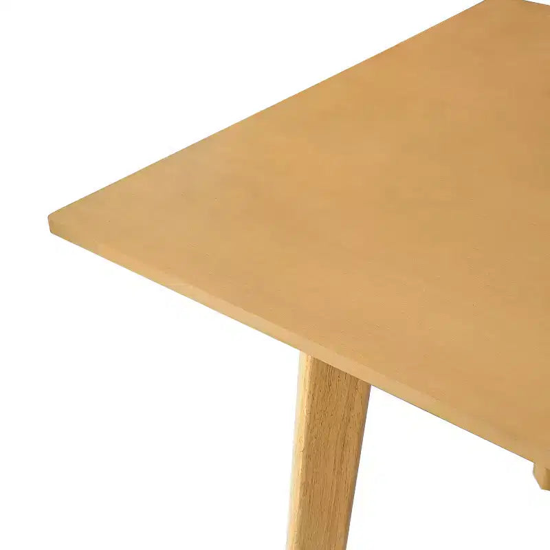 Tavolo da pranzo rustico in stile fattoria con struttura in legno massello, tavolo da pranzo moderno minimalista per cucina, sala da pranzo, soggiorno