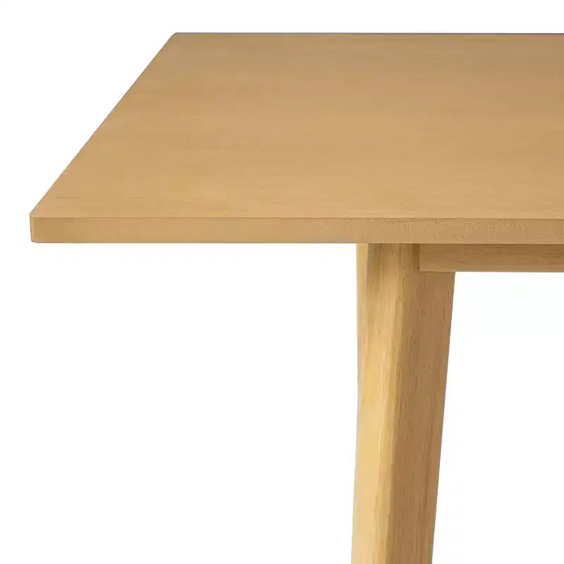 Tavolo da pranzo rustico in stile fattoria con struttura in legno massello, tavolo da pranzo moderno minimalista per cucina, sala da pranzo, soggiorno